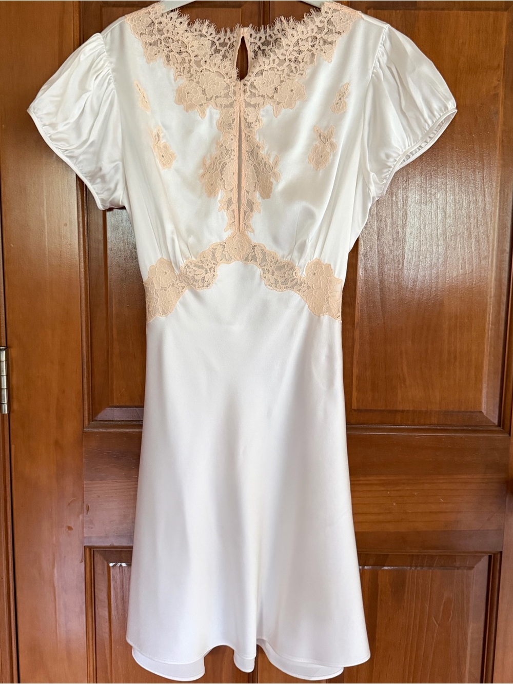 DOEN -Salt and Peach Lace- Junia Dress M - Picture 4 of 8
